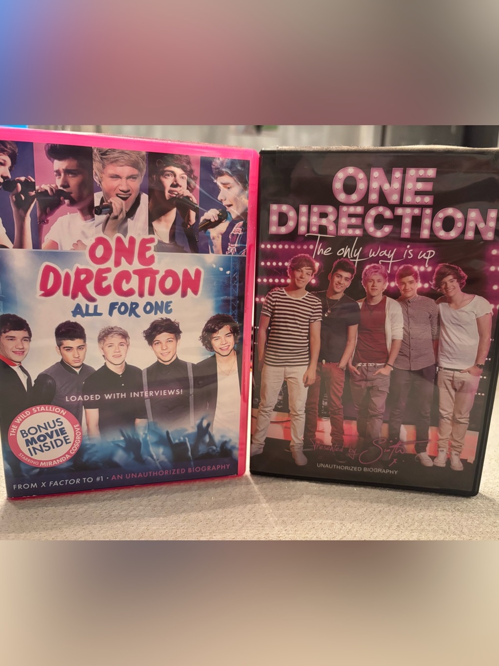 One Direction DVD Set with Bonus movie Wild Stallion
